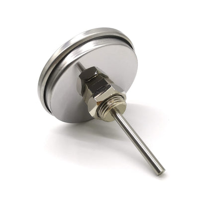 3 1/8” Accurate Luminous BBQ Thermometer Gauge for Oklahoma Joe’s Smokers 3695528R06 & Most Charcoal Pellet Wood Pit Smoker Grills, 1/2 NPT Male Thread Temperature Gauge Replacement, Grill Thermostat - CookCave