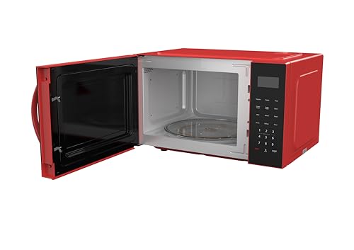 FRIGIDAIRE EMW953RED Microwave Oven, 900 Watts with 10 Power Levels, Red