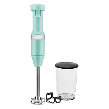 KitchenAid Variable Speed Corded Hand Blender KHBV53, Ice Blue