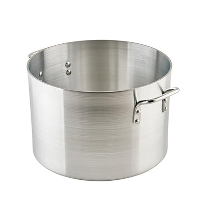 Winco Heavy-Duty Aluminum Sauce Pot, 4mm, 20 Quart