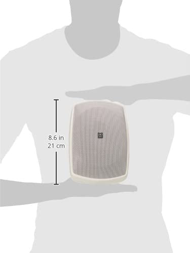 YAMAHA NS-AW190WH 2-Way Indoor/Outdoor Speakers (Pair, White)