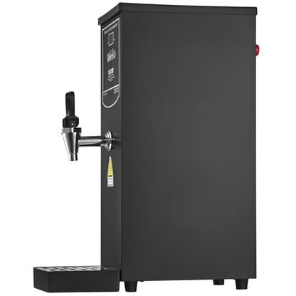 VEVOR Commercial Water Boiler, 10L Electric Hot Water Dispenser with 316 Stainless Steel Heating Tube, 1500W Step-by-step Fast Heating 50L/H Hot Water Boiler, for Coffee Tea Restaurant Office