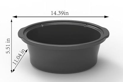 6 Quart Slow Cooker, Lilac Bloom