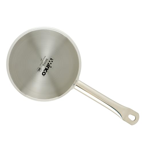 Winco Heavy-Duty Stainless Steel Sauce Pan with Lid, 2 Quart