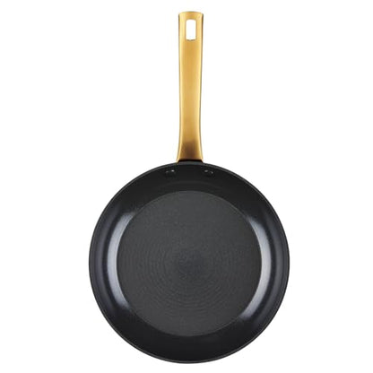 Farberware Forged Induction Ceramic Nonstick Cookware Set, 12-Piece, Black Pots & Pans