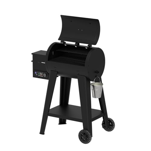 Pit Boss 500FB2 Pellet Grill, Matte Black - 11086