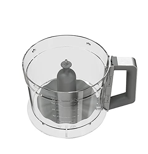 GE Food Processor, Large 12-Cup Vegetable Chopper for Shredding, Mincing, Dicing & Kneading Dough, 9 Stainless Steel Accessories, 550W Motor, 3 Speed, Dishwasher Safe