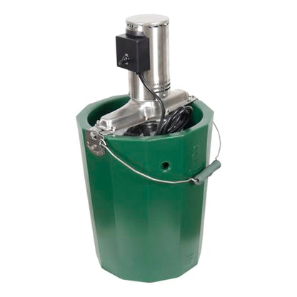 Immergood - 8 qt - Electric Ice Cream Maker - Stainless Steel - 110 volt