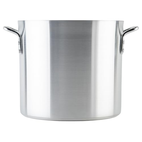 Winco Elemental Aluminum, 16 Qt Stock Pot, 4mm