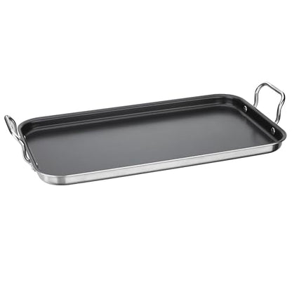 Cuisinart MultiClad Pro Triple Ply Stainless 10" x 18" Non-Stick Double Burner Griddle