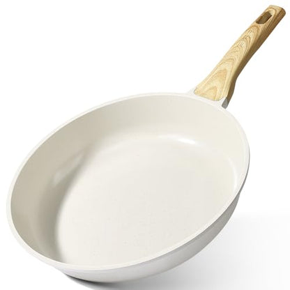GiPP Ceramic Nonstick Frying Pan - 10 Inch Healthy Non-Toxic Non Stick Skillet Omelette Pans, Induction Compatible Chef Pan, PFAS & PFOA-Free, Dishwasher Safe, Stay Cool Handles Visit the Store
