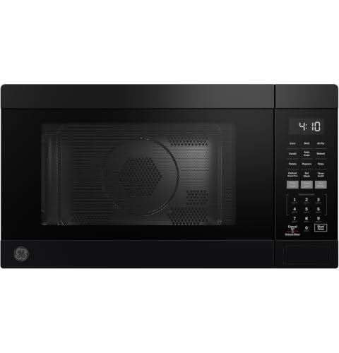 GE 4-in-1 Air Fry Countertop Microwave Oven, 1050 Watt, 1.0 Cu. Ft., Black