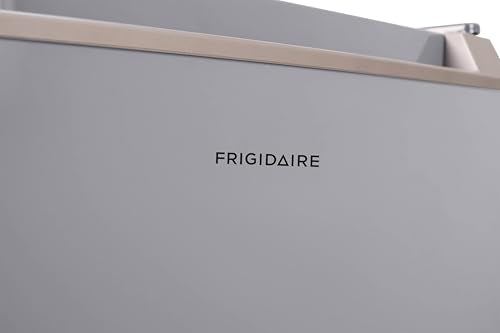 Frigidaire Mini Refrigerator, Compact Freezer Compartment, Adjustable Thermostat Control, Reversible Door, Contemporary Series, 3.2 cu ft, Grey