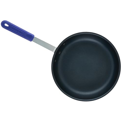 Winco Commercial-Grade Aluminum Fry Pan with Stay Cool Handle, Induction Compatible, Non-Stick Finish, 12"