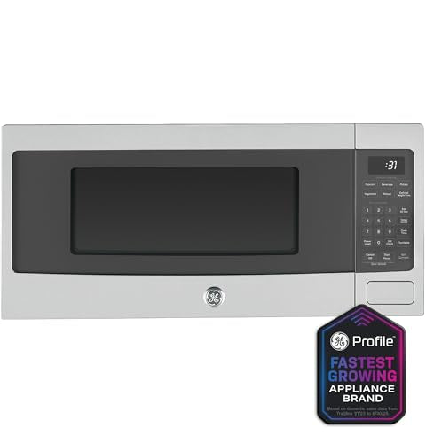 GE Profile Countertop Microwave 800W 1.1 Cu. Ft Stainless Steel PCHK11S1WSS