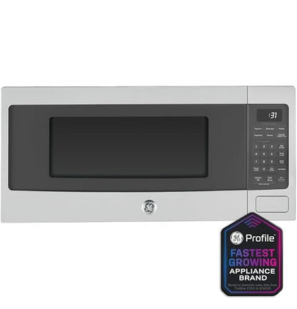 GE Profile Countertop Microwave 800W 1.1 Cu. Ft Stainless Steel PCHK11S1WSS