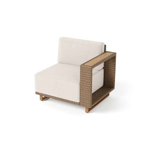 HERA'S HOUSE 9-Piece Patio Sectional Furniture Set with 10" Thick Cushions