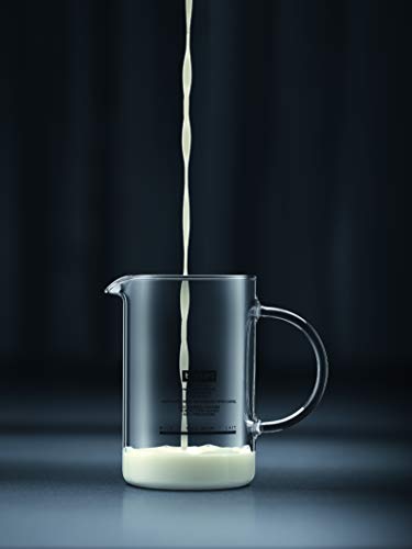 Bodum, Latteo Manual Milk Frother, 8 Ounce, Black