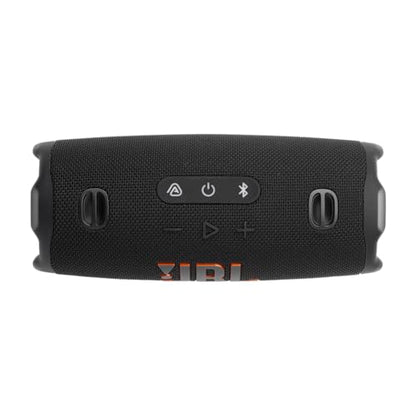 JBL Charge 6 - Portable Waterproof & Drop-Proof Bluetooth Speaker, Bold JBL Pro Sound with AI Sound Boost, 28Hrs of Playtime, Built-in powerbank & Comes with a Sturdy/Removable Carrying Strap (Black)