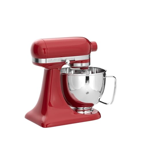 KitchenAid Artisan Mini, 3.5-Qt Tilt Head Stand Mixer, Candy Apple Red