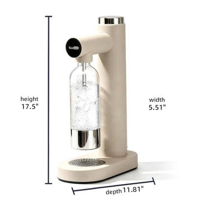 YOCOSODA Carbonator Soda Maker, Sparkling Water Maker Machine for Home