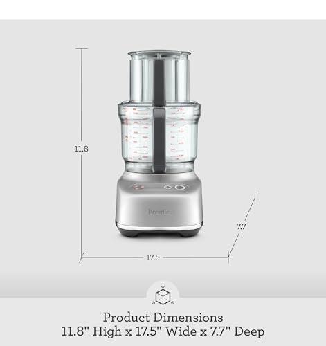 Breville BFP638 Paradice 9 Processor and Dicer, Brushed Stainless Steel
