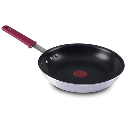 T-Fal Professional VX3 Brushed Nonstick Fry Pan with Stainless Steel Handle 10 Inch, Oven Broiler Safe 400F, Cookware, Pots and Pans, Frying Pan, Restaurant Grade, Certified by the NSF and CBA, Black