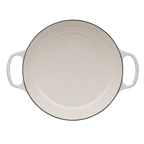 Le Creuset Enameled Cast Iron Signature Braiser, 3.5 qt., Meringue