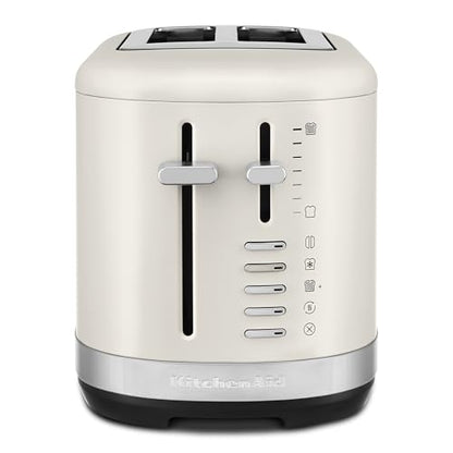 KitchenAid 2 Slice Automatic Toaster with Extra Wide Slots, KMT2109, Porcelain White