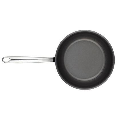 Breville Thermal Pro Hard-Anodized Nonstick 2.5-Quart Covered Saucier, Gray
