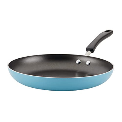Farberware Cookstart Aluminum DiamondMax Nonstick Frying Pan, Large Skillet, 12.25-Inch, Aqua