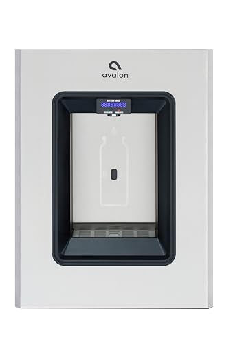 Avalon in-Wall Bottle Filling Station, Sensor Dispensing, Self Cleaning, Digital Bottle Counter Display, Dual Filtration, WiFi Enabled, Stainless Steel