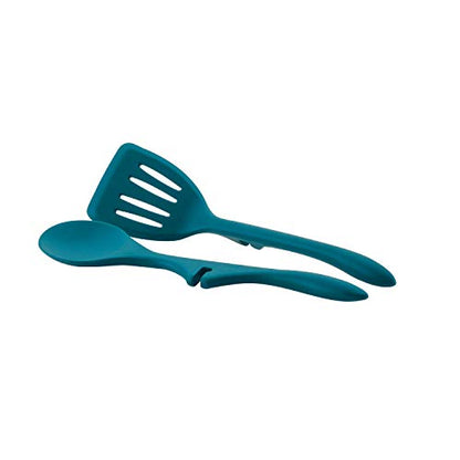 Rachael Ray 8-Piece Aluminum Cookware Set, Teal Shimmer