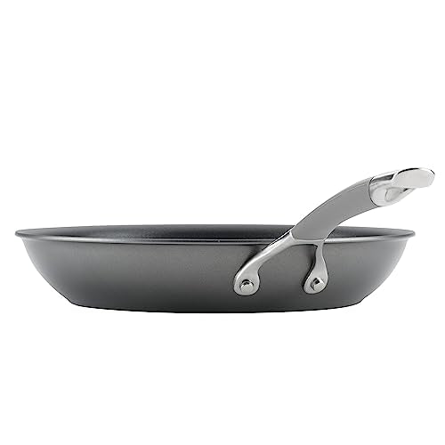 Circulon Radiance Hard-Anodized Nonstick Cookware Set, Kitchen Pots and Pans Set, 10-Piece, Gray