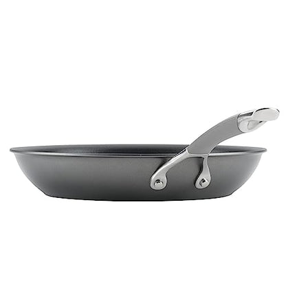 Circulon Radiance Hard-Anodized Nonstick Cookware Set, Kitchen Pots and Pans Set, 10-Piece, Gray