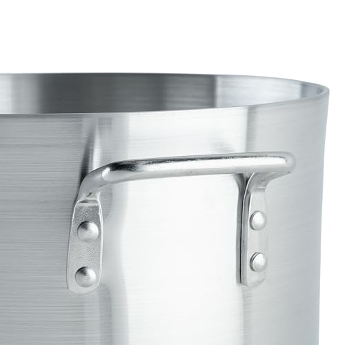 Winco Heavy-Duty Aluminum Stock Pot, 4mm, 20 Quart