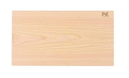 Hinoki Cypress Reversible Wood Cutting Board, 17.3" x 9.5" x1", Chopping Board, Butcher Board, Serving Board, Solid Single Piece, No Joint, No Glue | Holiday Gift