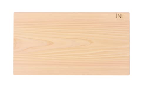 Hinoki Cypress Reversible Wood Cutting Board, 17.3" x 9.5" x1", Chopping Board, Butcher Board, Serving Board, Solid Single Piece, No Joint, No Glue | Holiday Gift