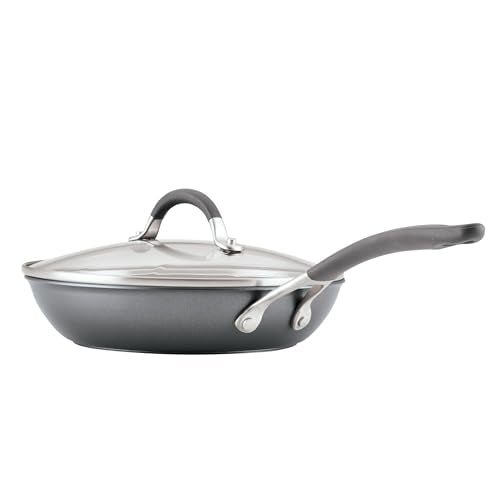 Circulon A1 Series with ScratchDefense Nonstick Induction Frying Pan Set, 6-Piece Cooking Pans Set, Induction Cookware, Graphite