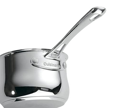 Cuisinart 419-14 Contour Stainless 1-Quart Saucepan with Cover