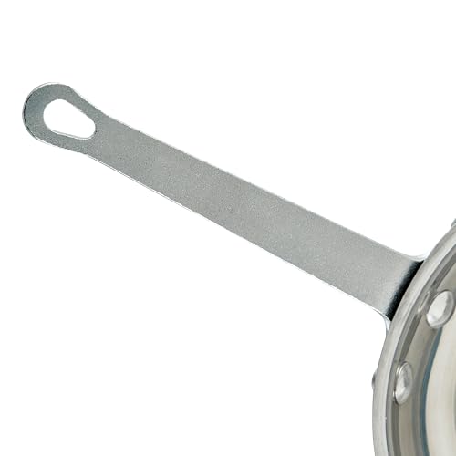 Winco Commercial-Grade Aluminium Fry Pan/Skillet, Mirror Finish, 7"