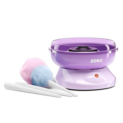 Koji by ZOKU Cotton Candy Maker Set, Countertop Machine with 10 Paper Cones