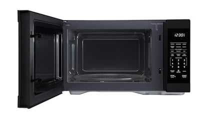 Sharp SMC1161KB 1.1 cu. ft. 1000W Black Countertop Microwave Oven