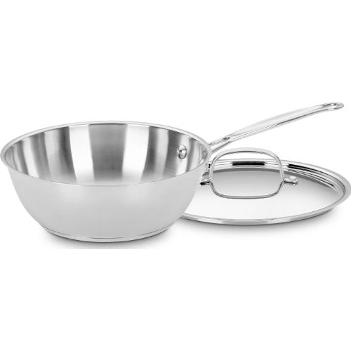 Cuisinart 735-24 Chef's Classic Stainless 3-Quart Chef's Pan with Cover