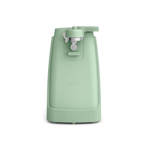 bella Electric Can Opener, Automatic One-Touch, Seaglass
