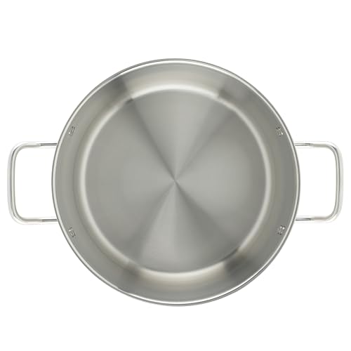 Winco Heavy-Duty Stainless Steel Stock Pot with Cover, 12 Quart