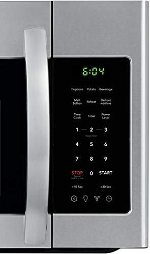 FRIGIDAIRE FFMV1846VS 30" Stainless Steel Over The Range Microwave with 1.8 cu. ft. Capacity, 1000 Cooking Watts, Child Lock and 300 CFM