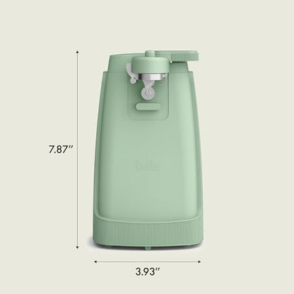 bella Electric Can Opener, Automatic One-Touch, Seaglass
