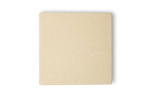 Outset Pizza Grill Stone Tiles For Oven and Grill, Set of 4 Baking Stones for Pizza, Bread & More