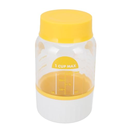 Butter Maker Jar, Plastic Homemade Butter Churner for Cream Cheese, Manual Butter Making Kit with Built-in Strainer, Dishwasher Safe for Kitchen Cooking Baking
